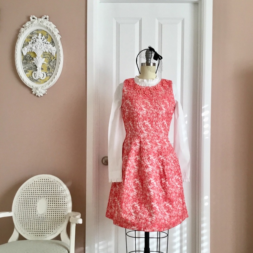 Alisou Amderews Fuschia Night Lace Dress